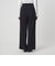 ［size SHORT/TALLあり］パウドレ ワイド パンツ ウォッシャブル ストレッチ