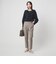 ［size SHORT/TALLあり］カチリラ テーパードパンツ ウォッシャブル ストレッチ