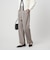 ［size SHORT/TALLあり］カチリラ ストレート パンツ ウォッシャブル ストレッチ