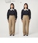 ［size SHORT/TALLあり］Daily Chic セミフレア パンツ