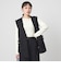 ＜1_OF MINE＞リブ アシンメトリー ネック プルオーバー ニット