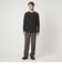 LONG FIBER COTTON クリア クルーネック 長袖 Tシャツ