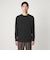 LONG FIBER COTTON クリア クルーネック 長袖 Tシャツ