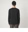 LONG FIBER COTTON クリア クルーネック 長袖 Tシャツ