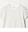 フラワー ワッフル ショートスリーブTシャツ