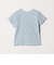 フラワー ワッフル ショートスリーブTシャツ