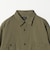 レーヨンナイロン ワッシャー ダブルパッチポケット レギュラーカラー シャツ
