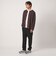 ハイゲージ ミラノリブ カーディガン＋Tシャツ-セットアイテム・ウォッシャブル-＜A DAY IN THE LIFE＞