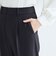 ［size SHORT/TALLあり］パウドレ テーパード パンツ ウォッシャブル ストレッチ
