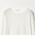 ハイツイストコットン シアークレープ ロングスリーブTシャツ