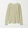 ハイツイストコットン シアークレープ ロングスリーブTシャツ