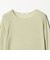 ハイツイストコットン シアークレープ ロングスリーブTシャツ