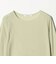 ハイツイストコットン シアークレープ ロングスリーブTシャツ