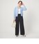 ［size SHORT/TALLあり］サラフール ワイド パンツ ストレッチ 接触冷感 UVカット