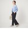 ［size SHORT/TALLあり］サラフール ワイド パンツ ストレッチ 接触冷感 UVカット