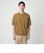 BREEZY ペーパー 半袖 クルーネック ニット Tシャツ -ハンドウォッシャブル・抗菌・通気性-