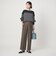 ［size SHORT/TALLあり］Daily Chic コンフィ― ワイド パンツ