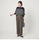 ［size SHORT/TALLあり］Daily Chic コンフィ― ワイド パンツ