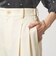 ［size SHORT/TALLあり］ツイル イージー ワイド パンツ オフホワイト