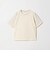 麻コットン レイヤード クルーネック Tシャツ