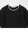 麻コットン レイヤード クルーネック Tシャツ
