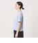 麻コットン レイヤード クルーネック Tシャツ