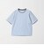 麻コットン レイヤード クルーネック Tシャツ