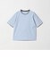 麻コットン レイヤード クルーネック Tシャツ