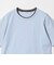 麻コットン レイヤード クルーネック Tシャツ