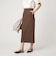 ［size SHORTあり］Daily Chic カラミ タイト スカート マシンウォッシャブル