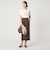 ［size SHORTあり］Daily Chic カラミ タイト スカート マシンウォッシャブル