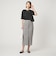 ［size SHORTあり］Daily Chic カラミ タイト スカート マシンウォッシャブル