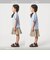 ネック スリットTシャツ 100cm-160cm