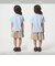ネック スリットTシャツ 100cm-160cm