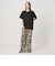 レースドッキング ショートスリーブ Tシャツ