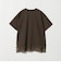レースドッキング ショートスリーブ Tシャツ