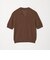 ＜at ease＞エリツキ スキッパー ニット 接触冷感 UVカット 遮熱
