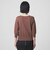 レース Vネック プルオーバー ニット