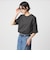クロップド ポンチ Tシャツ