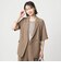 エアシカル ハーフスリーブ ジャケット  マシンウォッシャブル 接触冷感 通気性