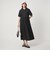 ［size SHORT/TALLあり］ワッシャー プリーツ ショートスリーブ ワンピース