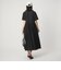 ［size SHORT/TALLあり］ワッシャー プリーツ ショートスリーブ ワンピース