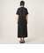 ［size SHORT/TALLあり］ワッシャー プリーツ ショートスリーブ ワンピース