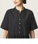 ［size SHORT/TALLあり］ワッシャー プリーツ ショートスリーブ ワンピース