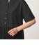 ［size SHORT/TALLあり］ワッシャー プリーツ ショートスリーブ ワンピース