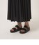 ［size SHORT/TALLあり］ワッシャー プリーツ ショートスリーブ ワンピース