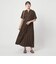 ［size SHORT/TALLあり］ワッシャー プリーツ ショートスリーブ ワンピース