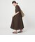 ［size SHORT/TALLあり］ワッシャー プリーツ ショートスリーブ ワンピース