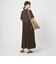 ［size SHORT/TALLあり］ワッシャー プリーツ ショートスリーブ ワンピース