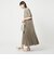 ［size SHORT/TALLあり］ワッシャー プリーツ ショートスリーブ ワンピース